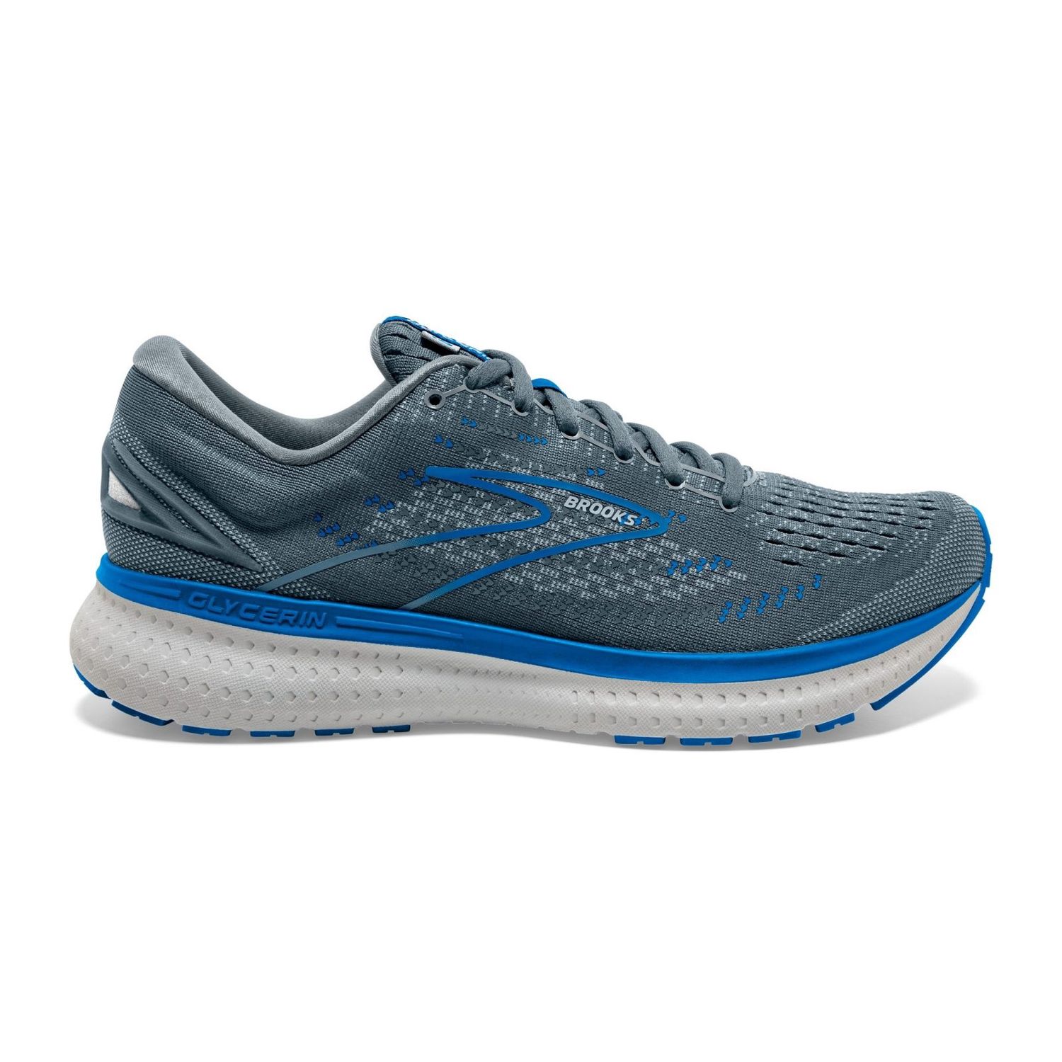 Glycerin 19, COLOR: Blue/Gray, Size: 12 Wide