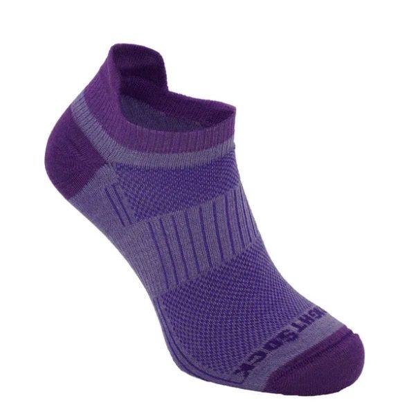 Coolmesh II Tab Sock, COLOR: Prp/Plum, Size: L