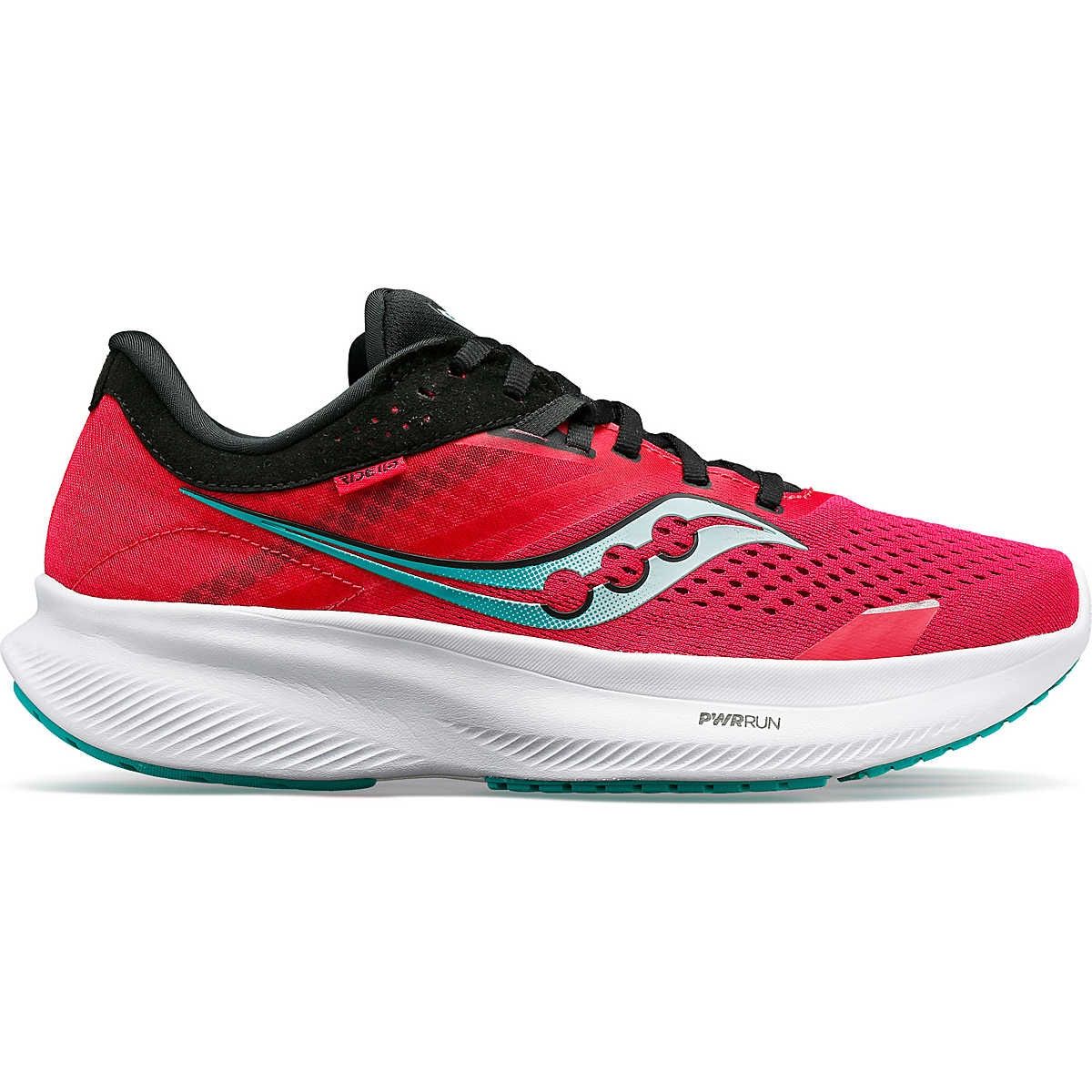 RIDE 16, COLOR: BLACK/RED, Size: 12 Women's