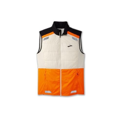 men's run visible insulated vest 2.0, Size: M