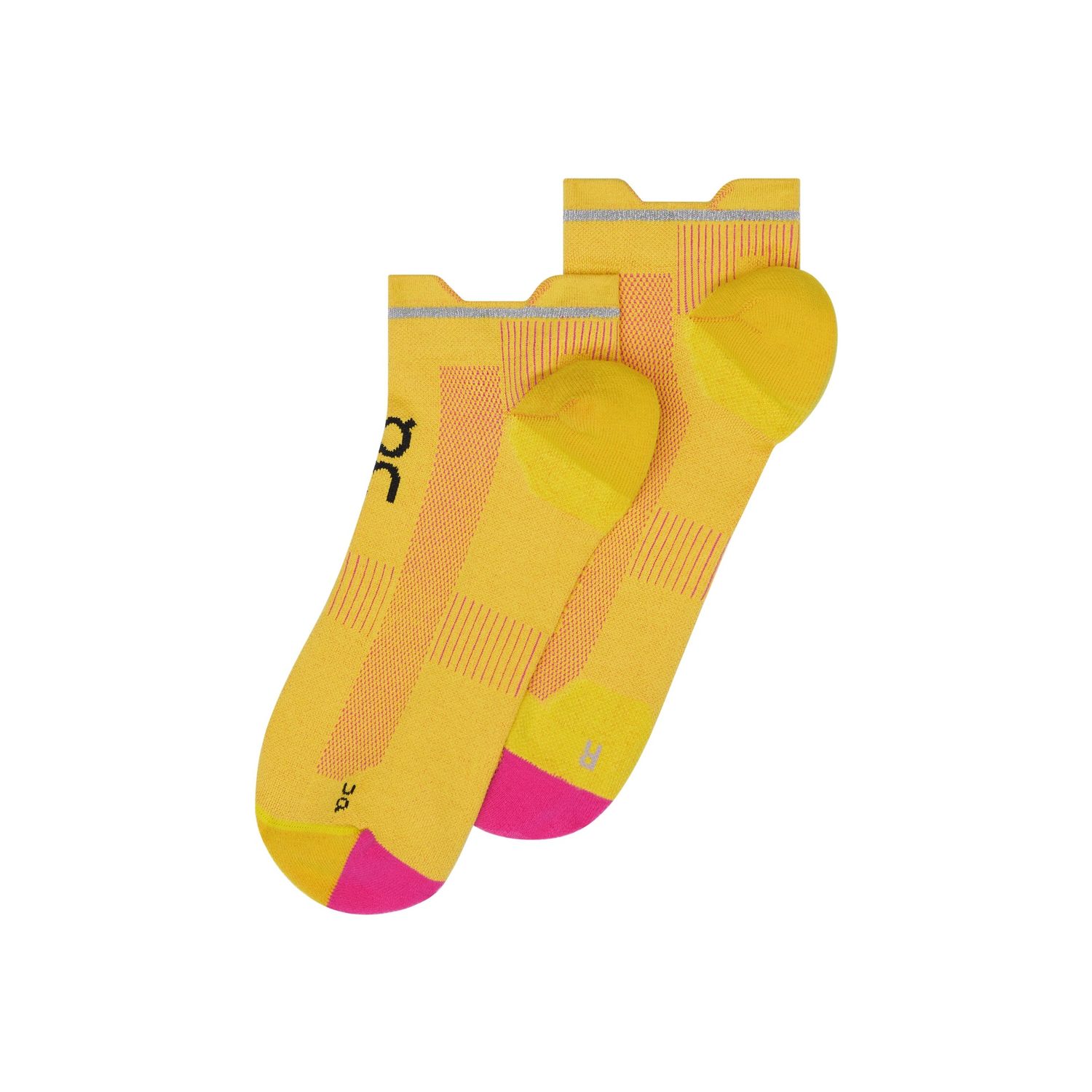 Elite Run Sock Low, COLOR: YELLOW, Size: S