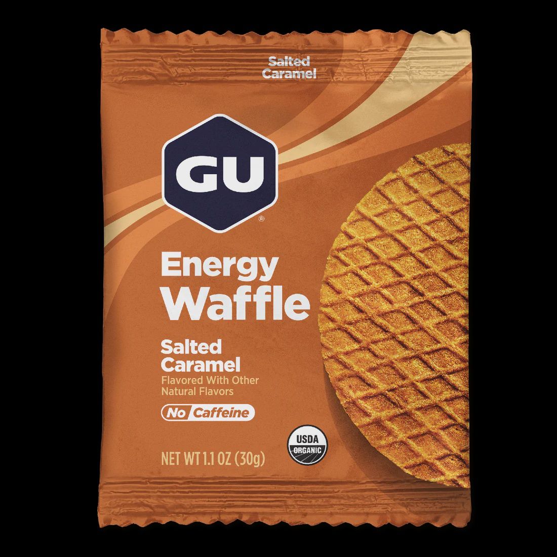 Gu Stroopwafel, Flavour: SALTY CARAMEL