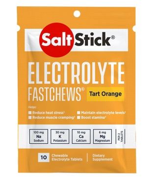 Salt Stick Electrolyte Fastchews Pkg, COLOR: ORANGE