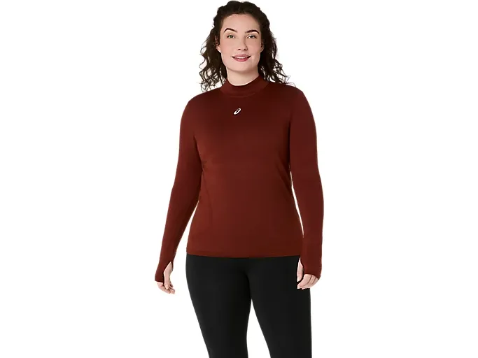 Women's Asics winter seamless long sleeve top
