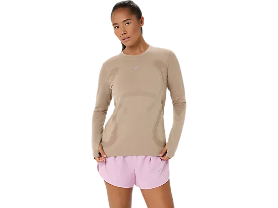 Women's Asics road seamless long sleeve top