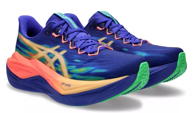 SUPERBLAST 3, Colour: COBALT BURST/LIGHT ORANGE, Size: 3.5