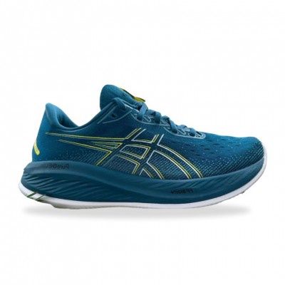 GEL-CUMULUS 26, COLOR: Evening Teal/Bright Yellow, Size: 8.5 Wide