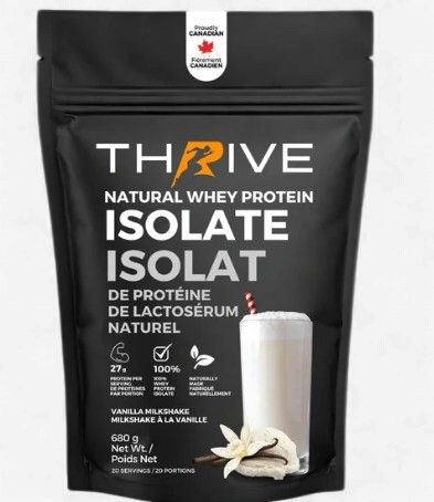 Thrive Isolate Vanilla Protein