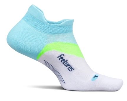Feetures Elite NS Tab Sock, Colour: Cool Plunge, Size: M