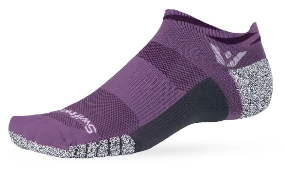Flite XT No Show Sock, Colour: Purple, Size: S