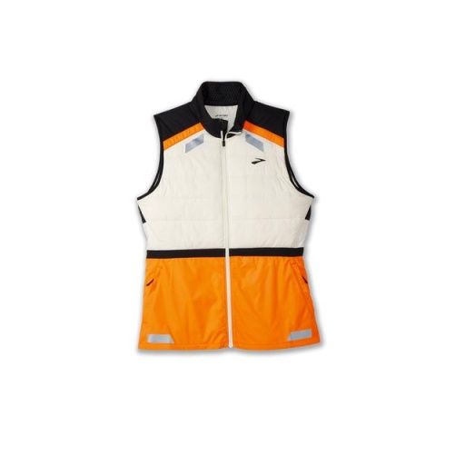 women's run visible insulated vest 2.0