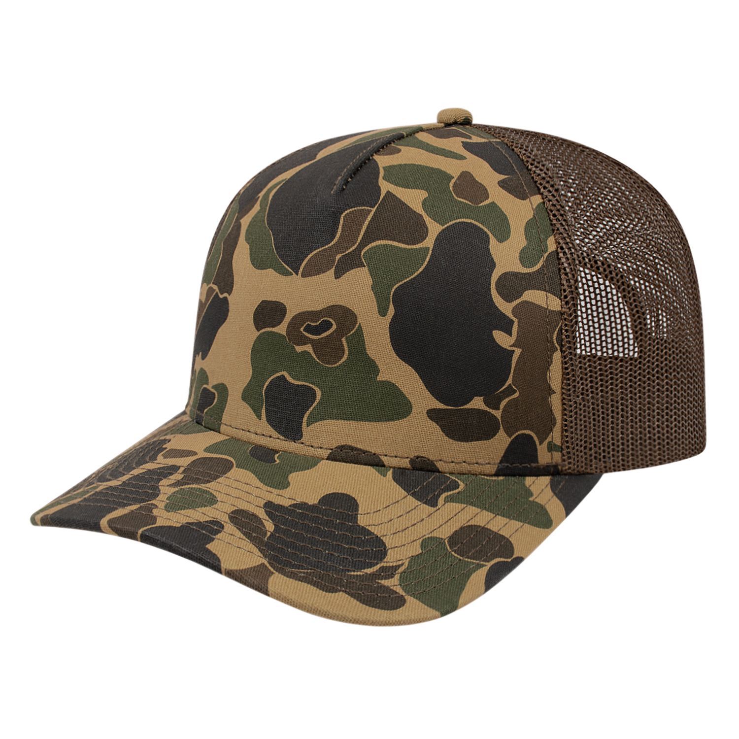 i2023 Duck Camo Trucker Mesh Back Cap - Cap America (3 Colors)