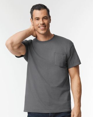 Unisex Heavy Cotton™ Pocket T-Shirt - 5300 - Gildan (13 Colors) Unisex Heavy Cotton™ Pocket T-Shirt - 5300 - Gildan (13 Colors)