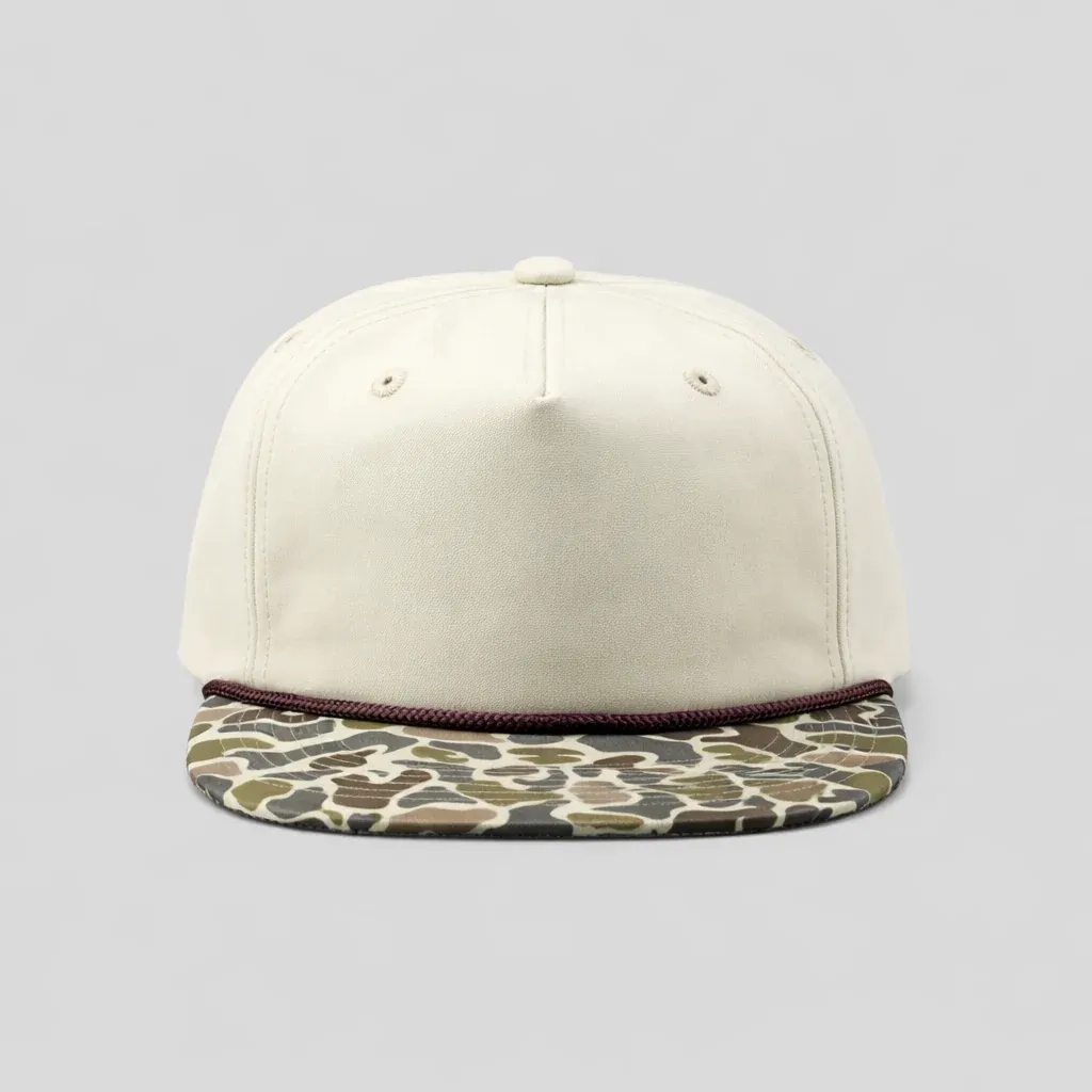 Camo Rope Hat - Blank Rope Hats (5 Colors)