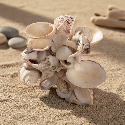 Three Tray Oyster Cluster Jewelry Tray