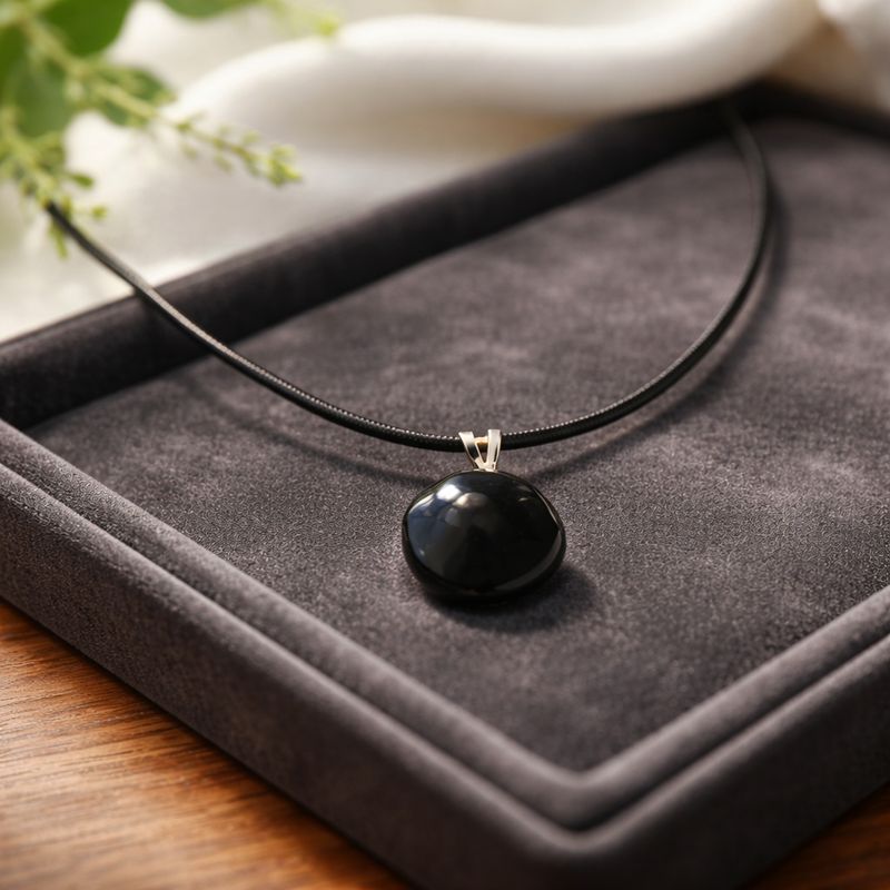 Mussel Fragment Pendant