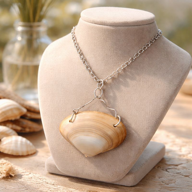 Venus Pendant on Stainless Silver Chain