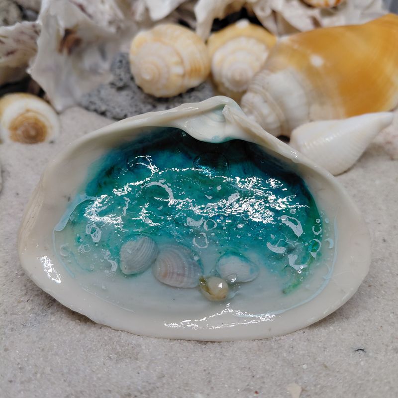 Beachscape Natural Shell Magnet