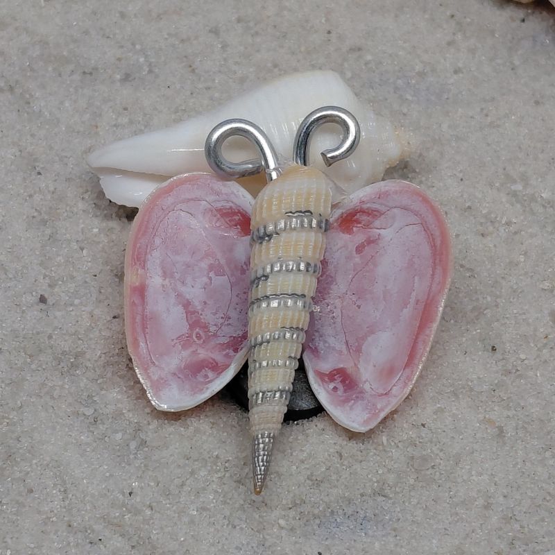 Butterfly Natural Shell Magnet