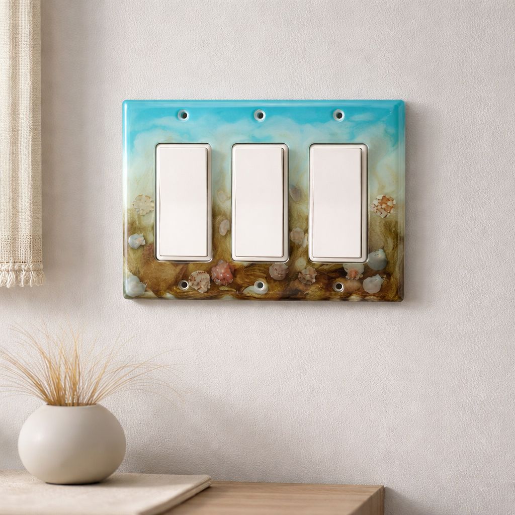 Beach Theme Switch Plates