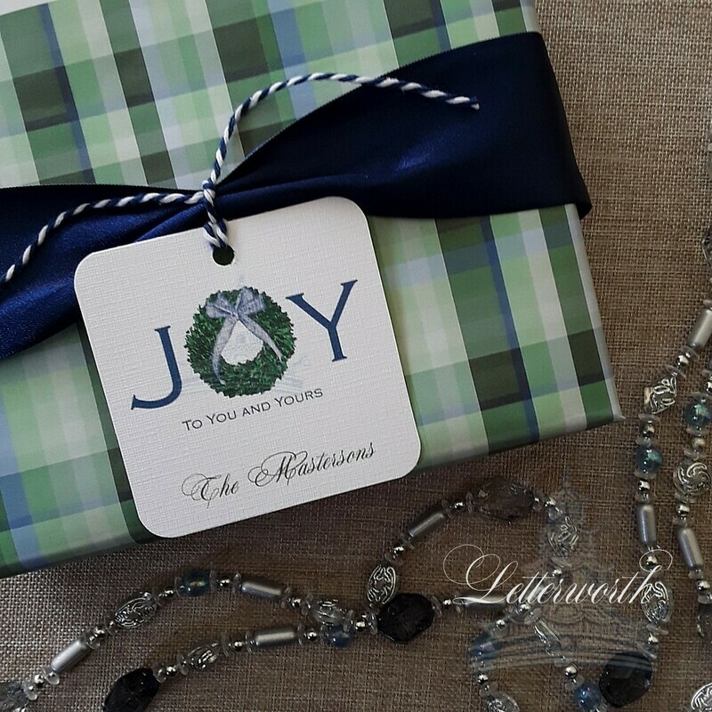 Green Plaid Gift Wrapping Paper by Letterworth