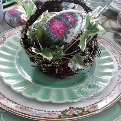 Vintage W.S. George Derwood Plates (Set of 4)