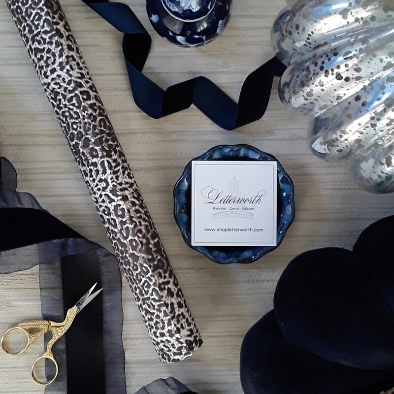 Leopard Print Gift Wrapping Paper by Letterworth