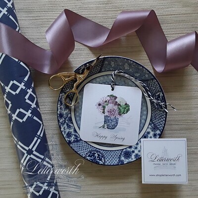 Spring Bouquet Watercolor Gift Tags by Letterworth (Set of 12)