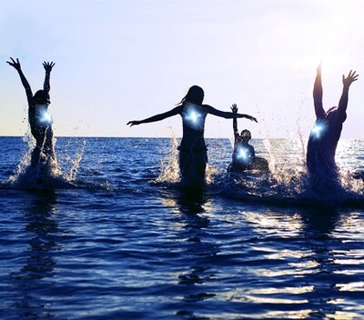 Floor with Four Lights Symphony