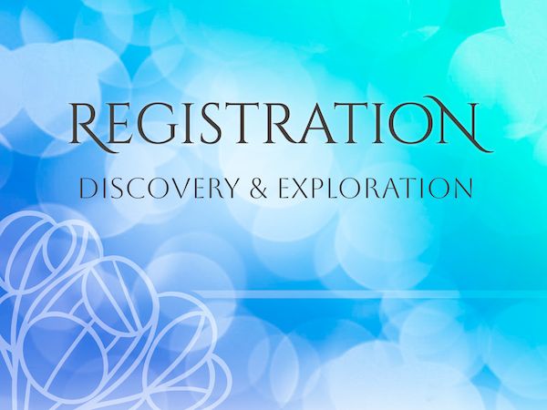 Discovery &amp; Exploration - Registration