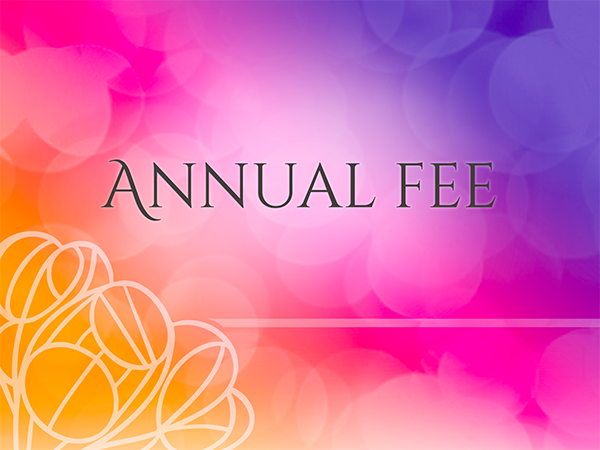 Pathway 1 - Annual Fee