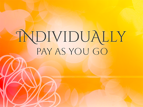 Individually - Pay as you go