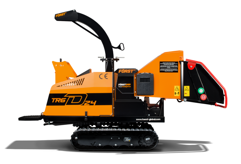 6" Tracked Chipper