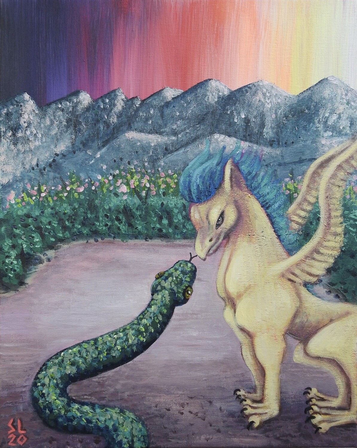 Griffin Meets Serpent