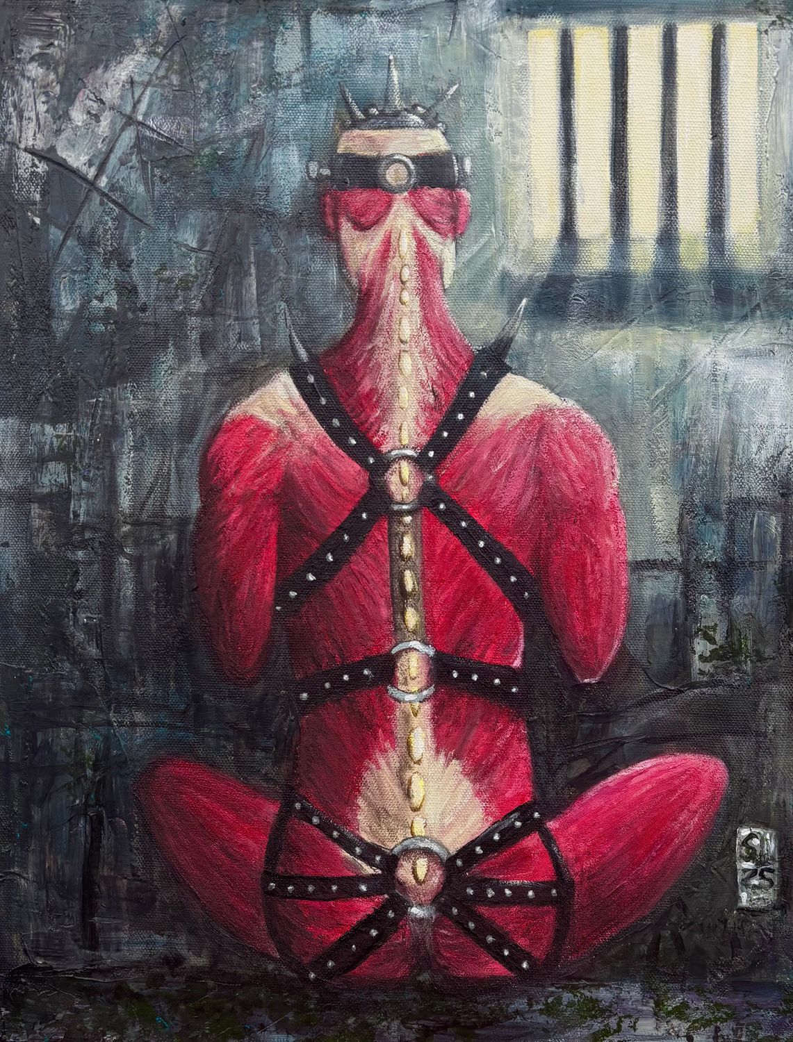 &#39;Bound by the Flesh&#39; 14x18