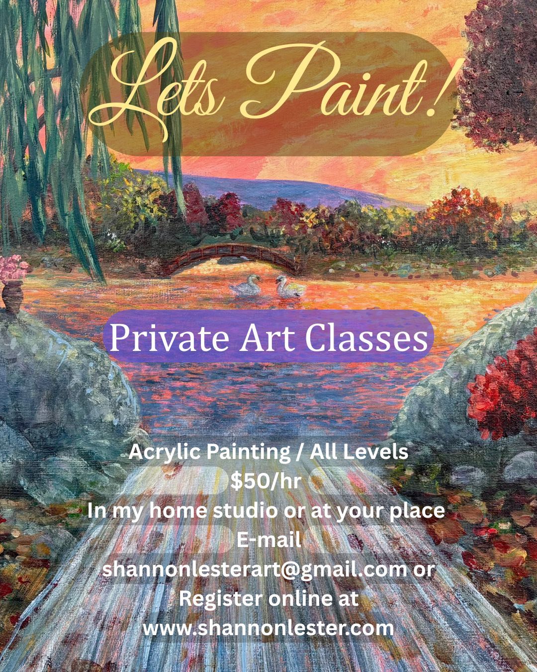 Let&#39;s Paint! Private Art Class