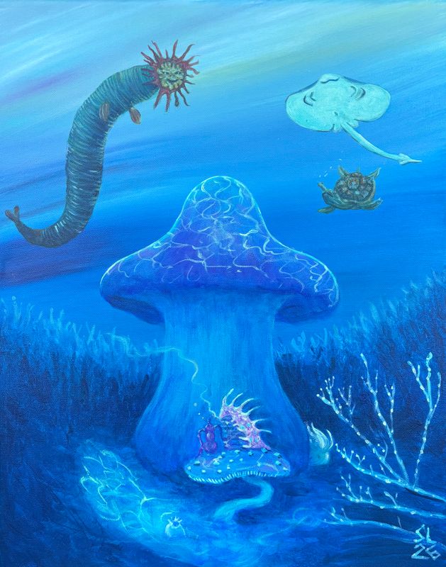 'The Gathering', 16x20