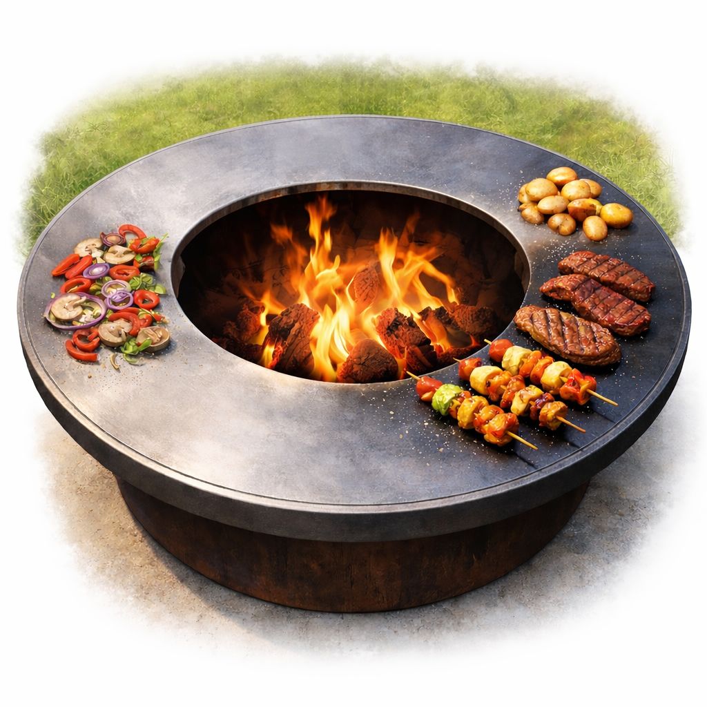 Plaque de cuisson pour brasero