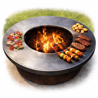 Plaque de cuisson pour brasero