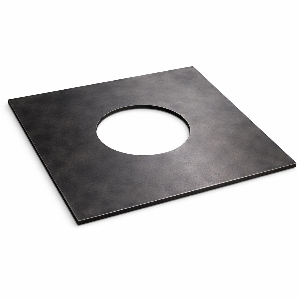 Plaque de cuisson carrée pour brasero