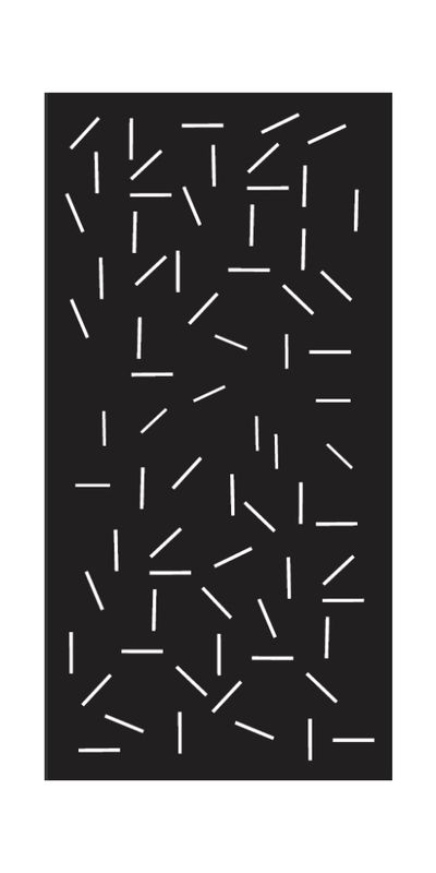 BARRETTE - Tôle à motifs ep 2mm - côtes finies - Bord plein 30 mm -