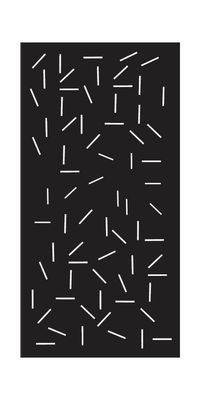 Tôle à motifs - côtes finies - Bord plein 30 mm -