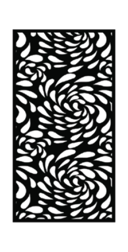 TYPHON – TF-066 – Tôle à motifs ep 2 mm – cotes finies – Bord plein 30 mm
