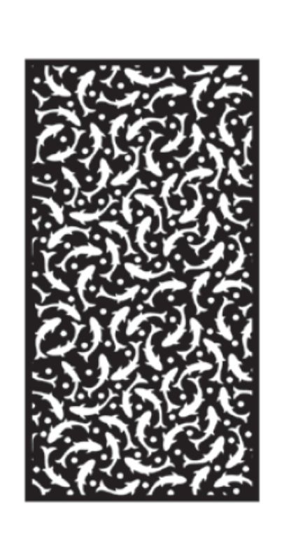 CARPE KOI - Tôle ep 2mm- côtes finies - Bord plein 30 mm -