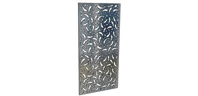CARPE KOI - Tôle ep 2mm- côtes finies - Bord plein 30 mm -