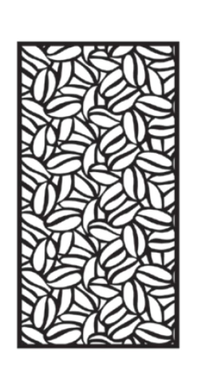 CAFÉ – TF-1325 – Tôle à motifs ep 2 mm – cotes finies – Bord plein 30 mm