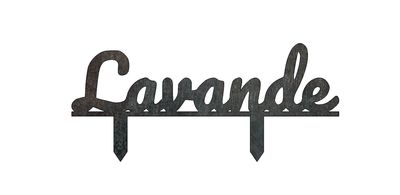 Lavande - Texte à planter - Décoration de Jardin