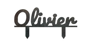 Olivier - Texte à planter - Décoration de Jardin