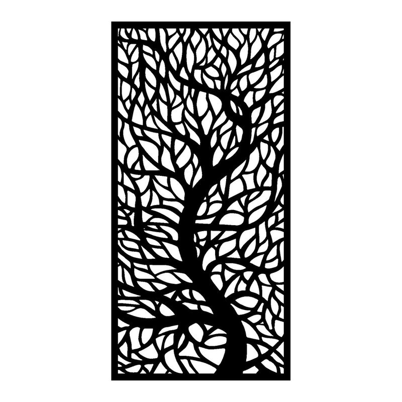 CHÊNE – TF-003 – Tôle à motifs ep 2 mm – cotes finies – Bord plein 30 mm