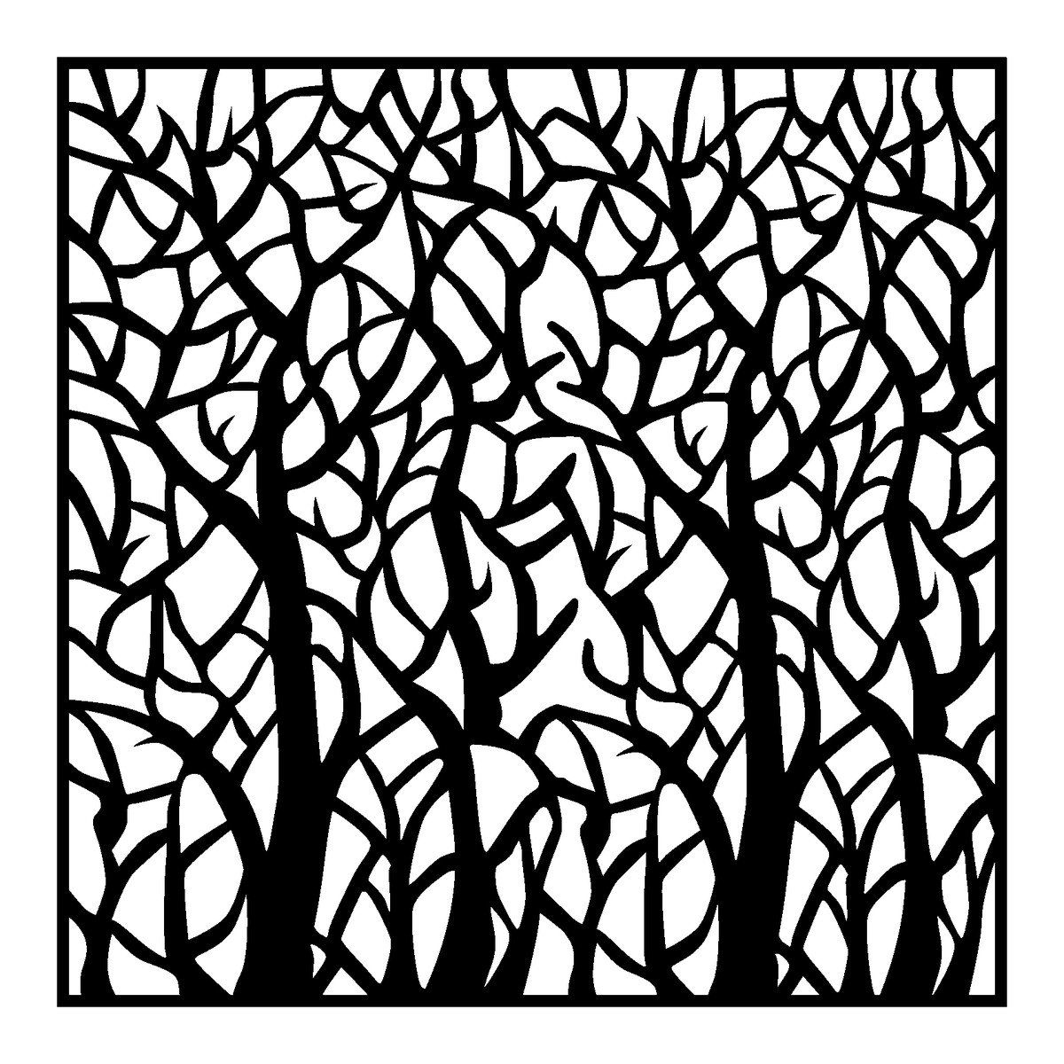 SAULE – TF-048 – Tôle à motifs ep 2 mm – cotes finies – Bord plein 30 mm